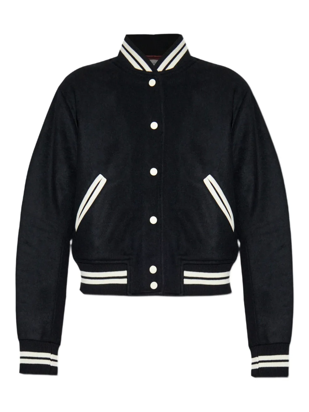 Officine Generale chamarra bomber con diseño de dos tonos | negro | Image 1