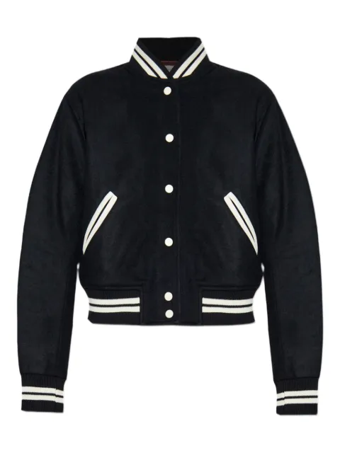 Officine Generale two-tone bomber jacket 