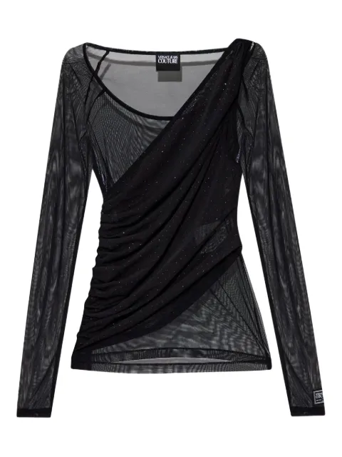 Versace Jeans Couture draped top 