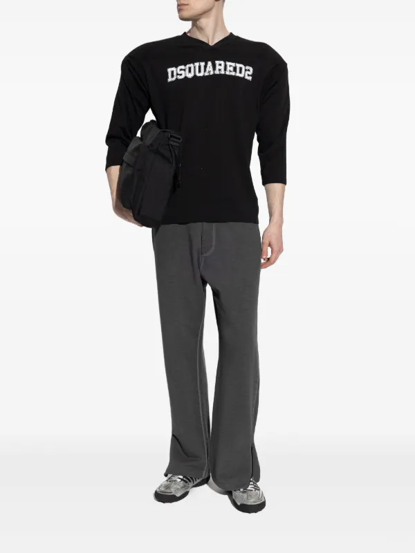DSQUARED2 ワイド ジョガーパンツ | グレー | FARFETCH JP
