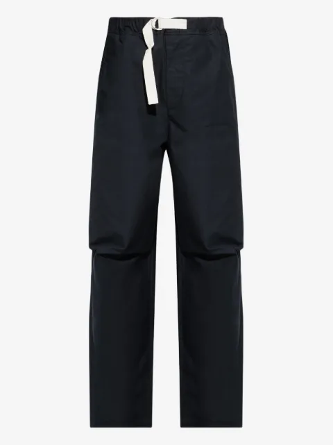 JIL SANDER+ + belted trousers