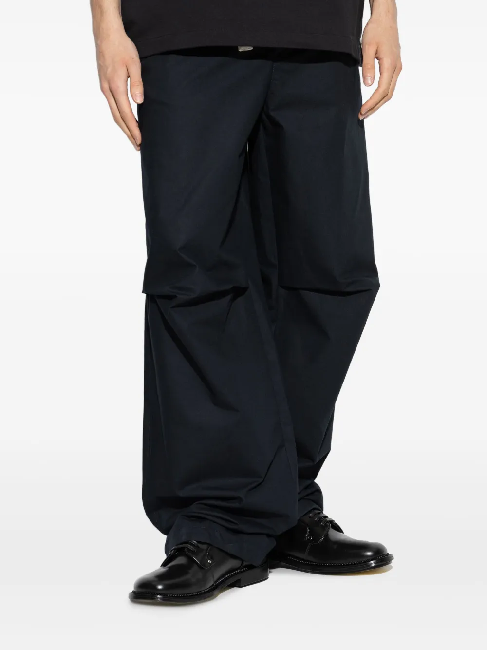 JIL SANDER+ Broek met ceintuur Blauw