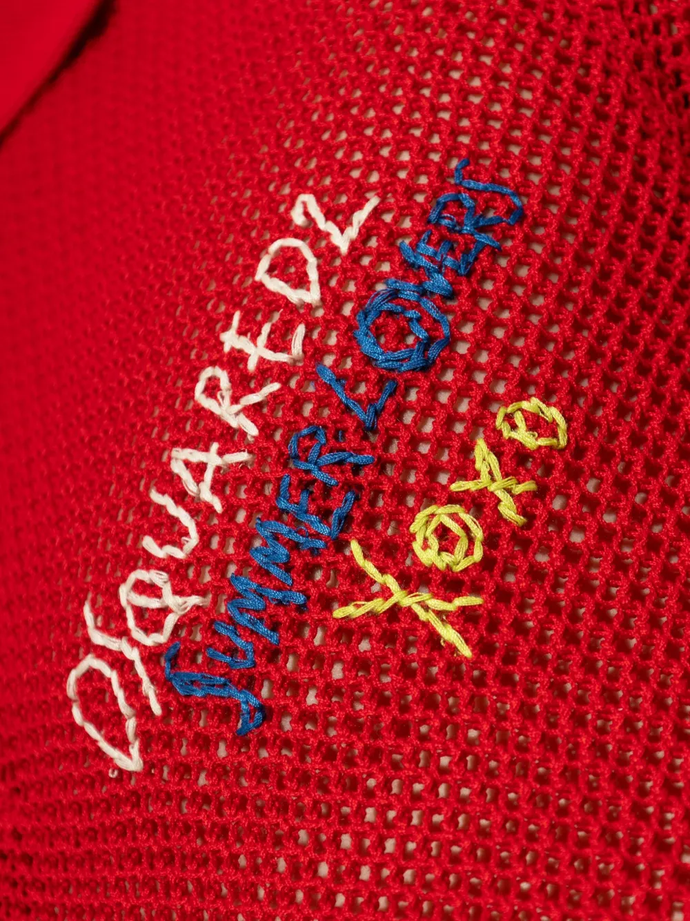 DSQUARED2 Katoenen T-shirt Rood