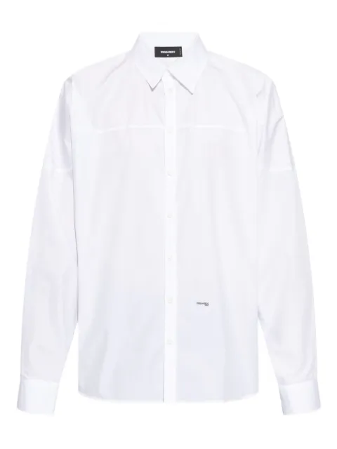 DSQUARED2 chemise à empiècements contrastants