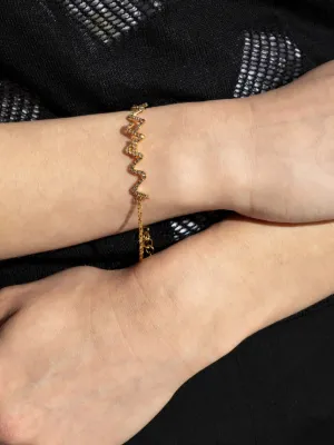 関税込☆MARNI NO VACANCY INN BURNISHED LPENDANT BRACELET Buy Marni Gold Ring Charm Bracelet in Metal For Women Online