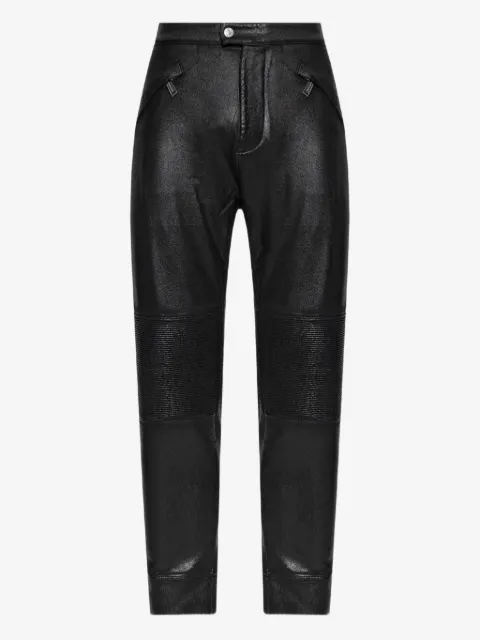DSQUARED2 ワックス テーパードパンツ