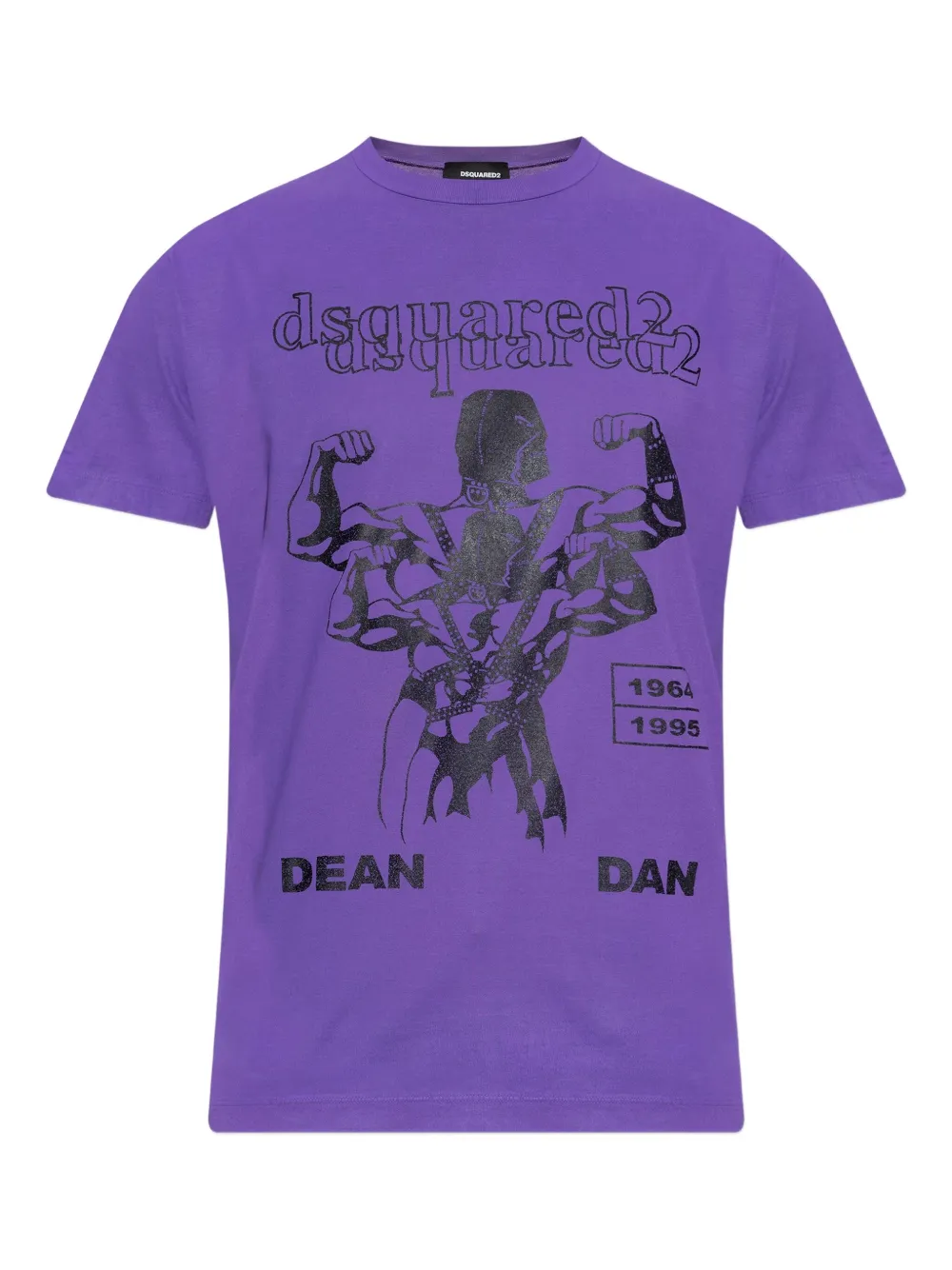 DSQUARED2 プリント Tシャツ - パープル DSQUARED2 プリント Tシャツ - パープル