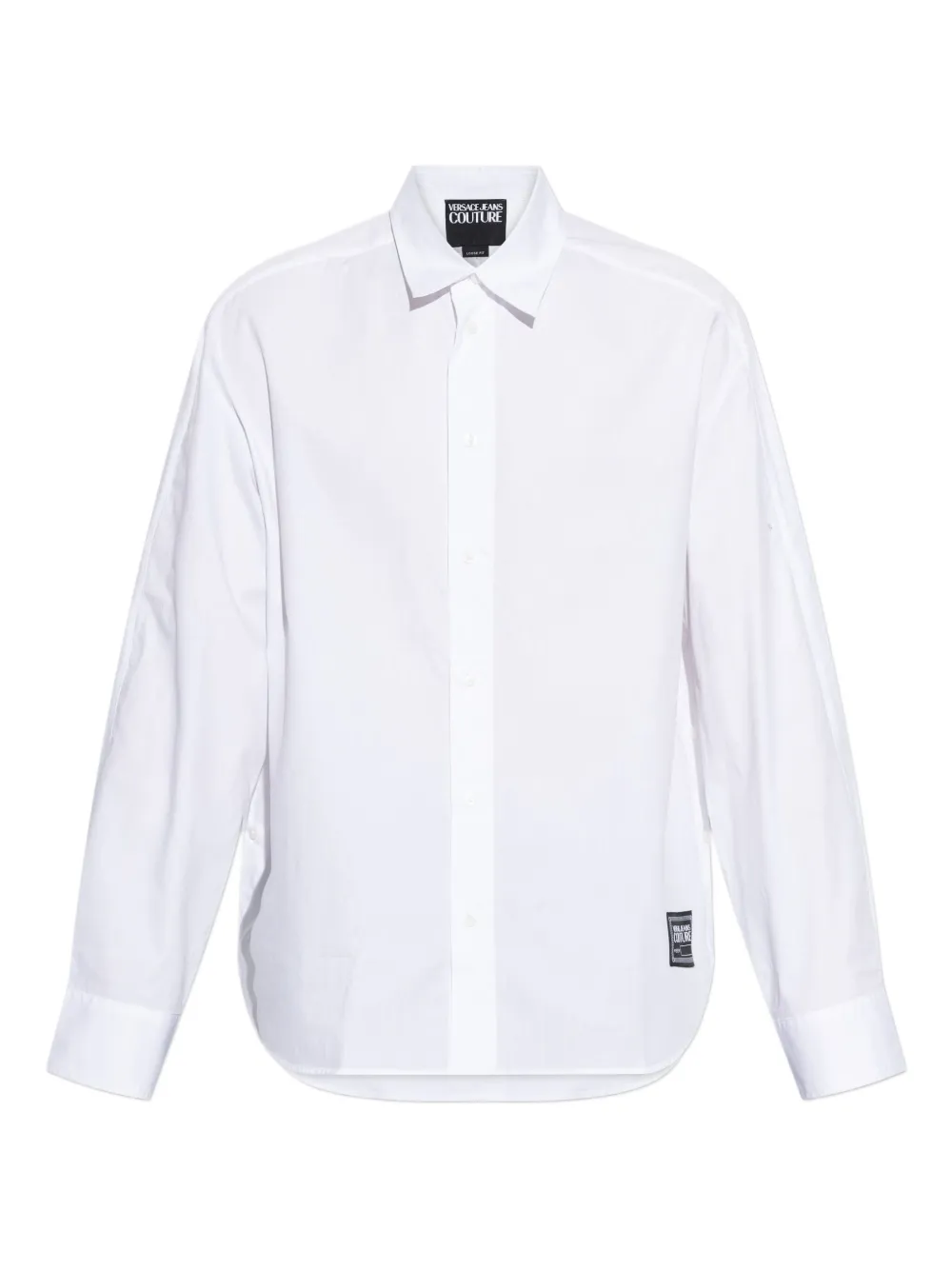 Versace Jeans Couture Overhemd met vlakken en lange mouwen Wit