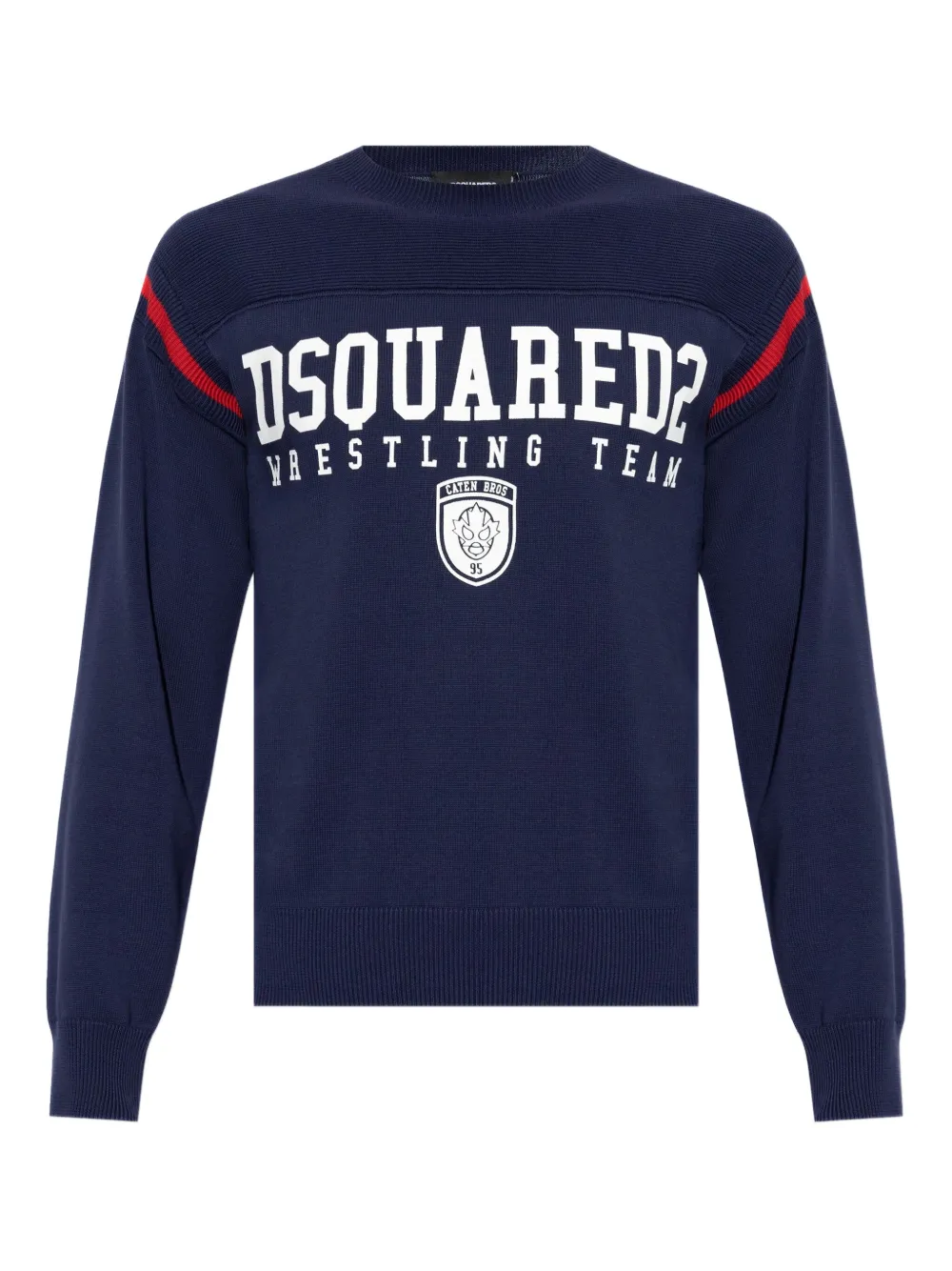 DSQUARED2 سويت شيرت بطبعة شعار الماركة | أزرق | Image 1