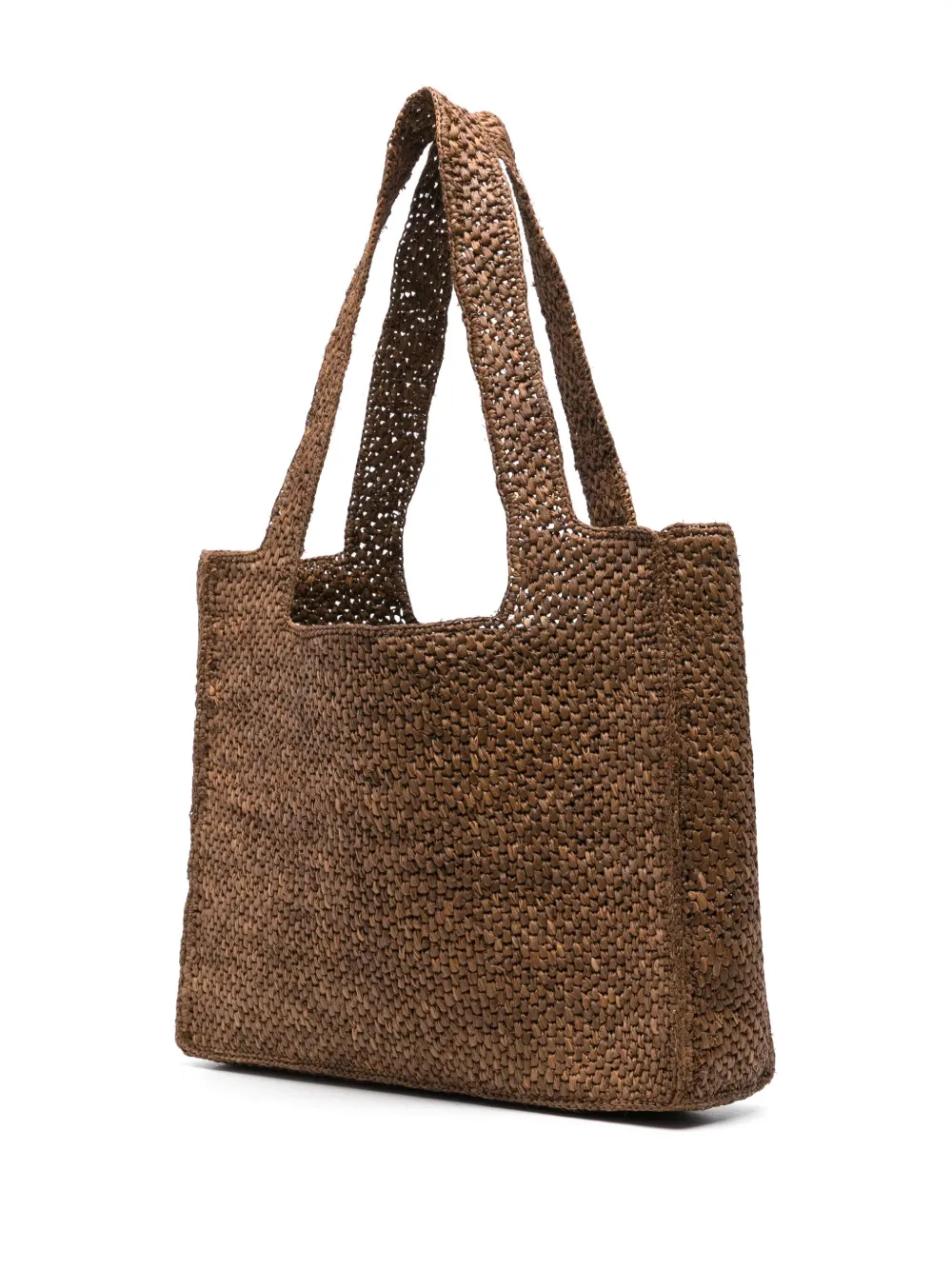 Themoirè Medium Morea shopper Bruin