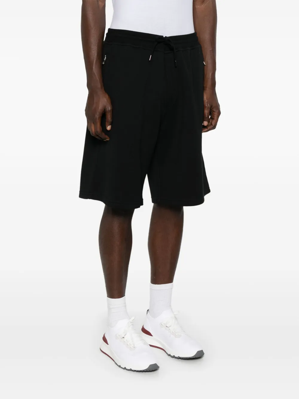 Brunello Cucinelli Jersey shorts Zwart