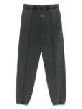 GCDS stone-washed track pants - Grey