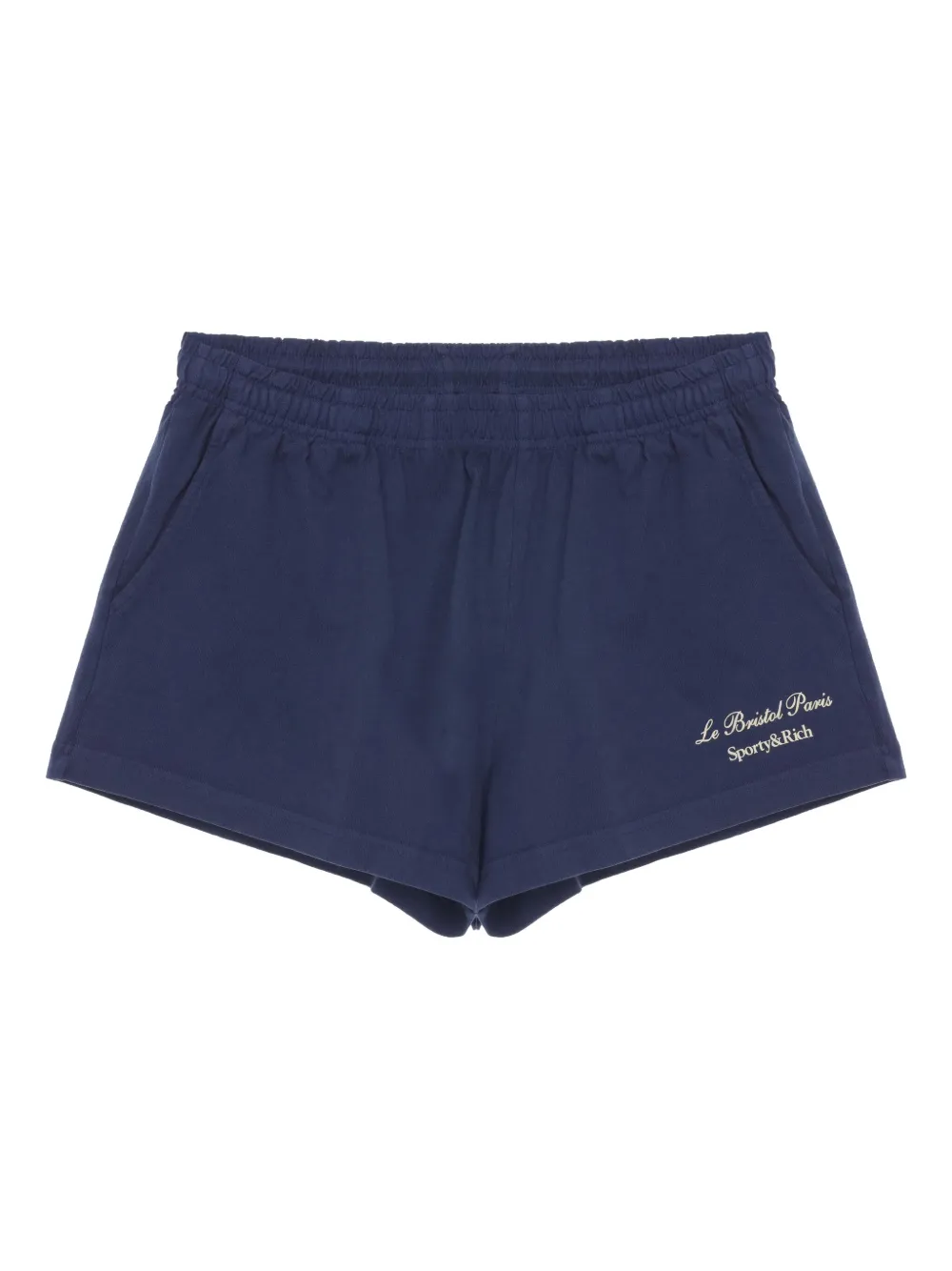 Sporty & Rich Faubourg shorts Blauw