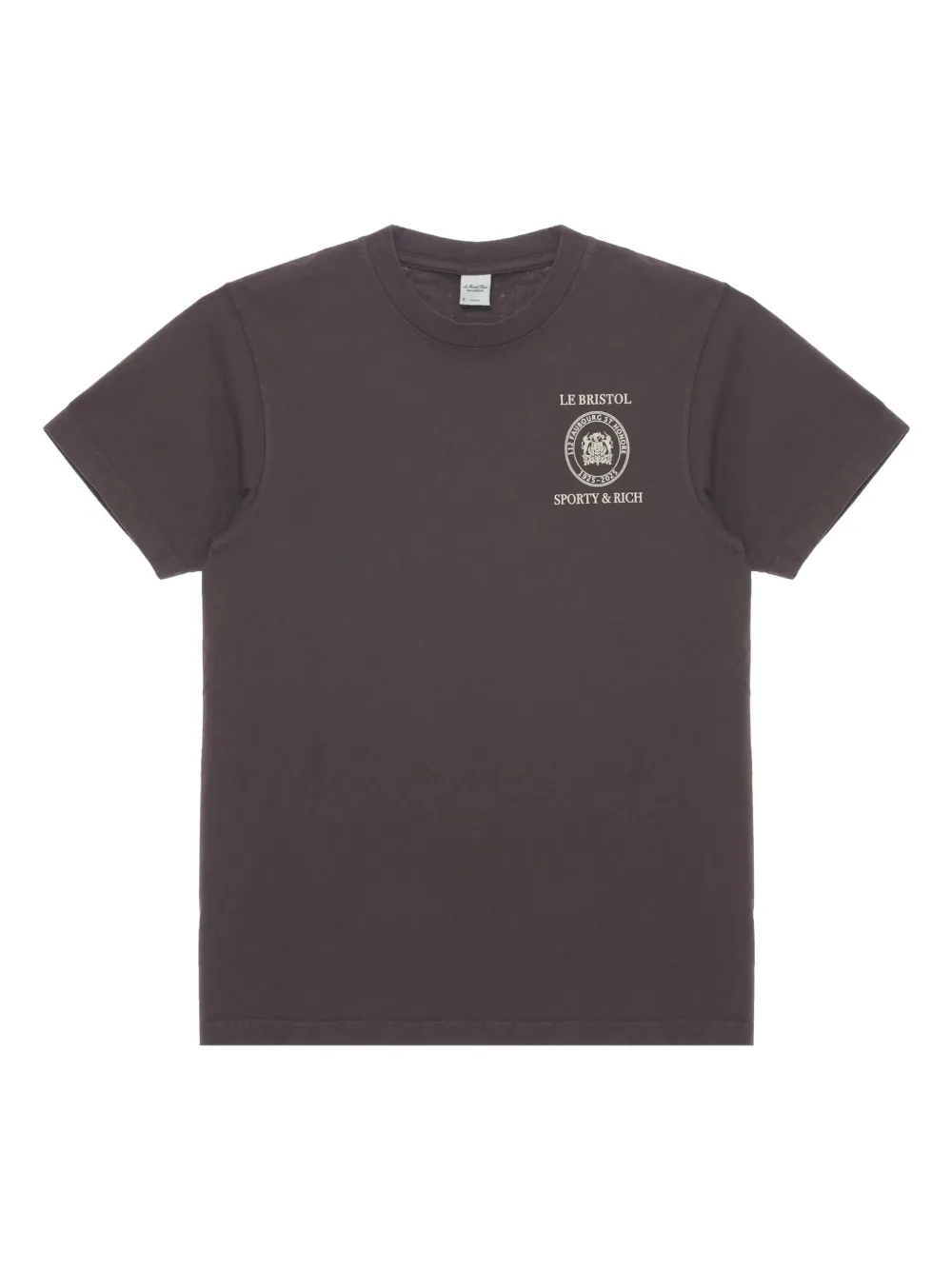 Sporty & Rich Crest Seal 100th T-shirt Bruin