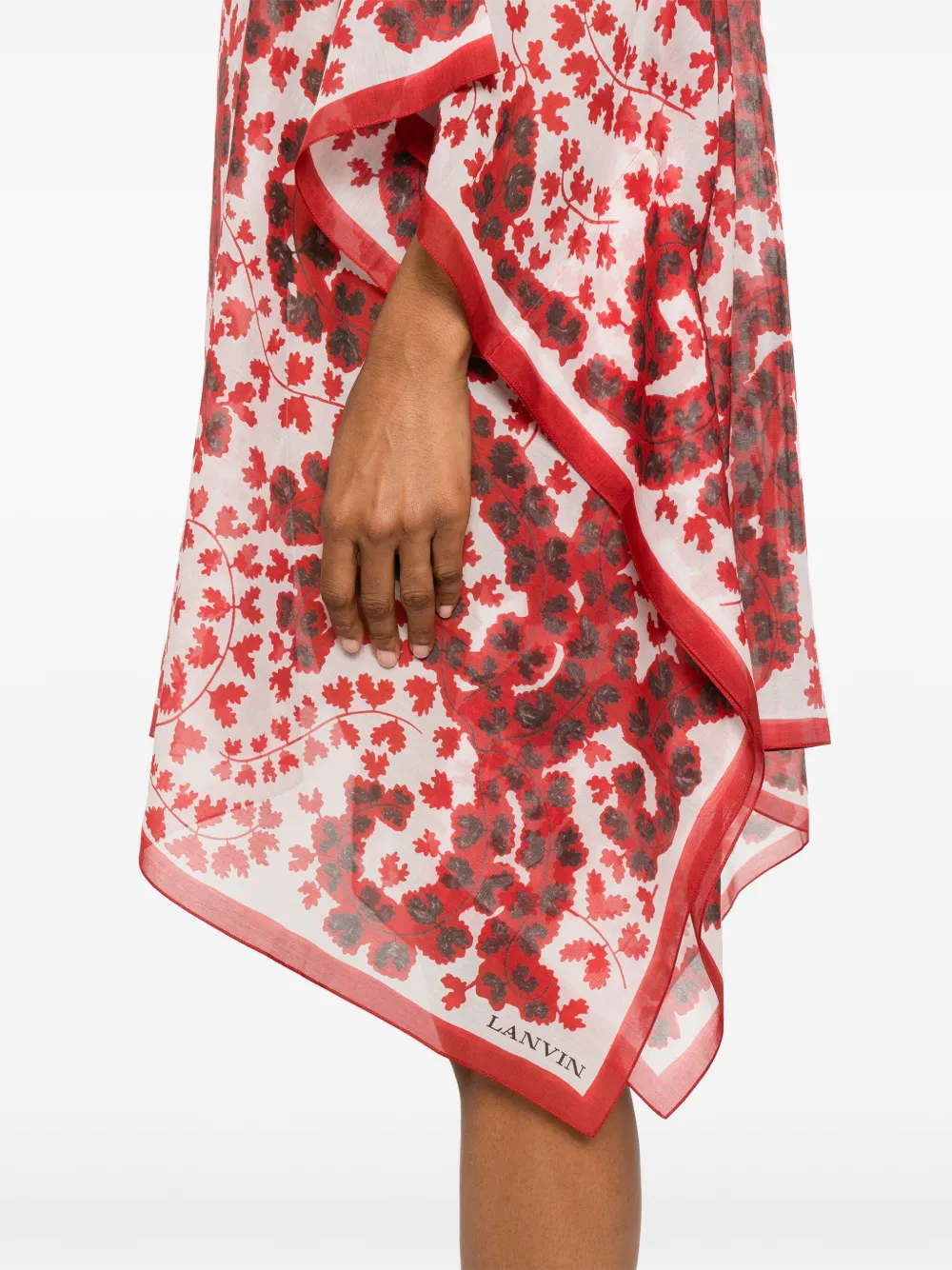 Lanvin Rateau mini-jurk Rood