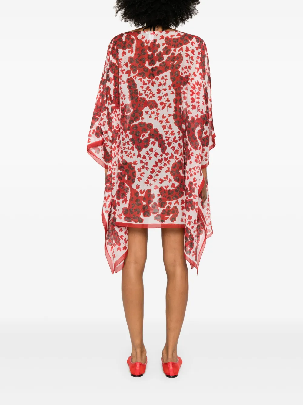 Lanvin Rateau mini-jurk Rood
