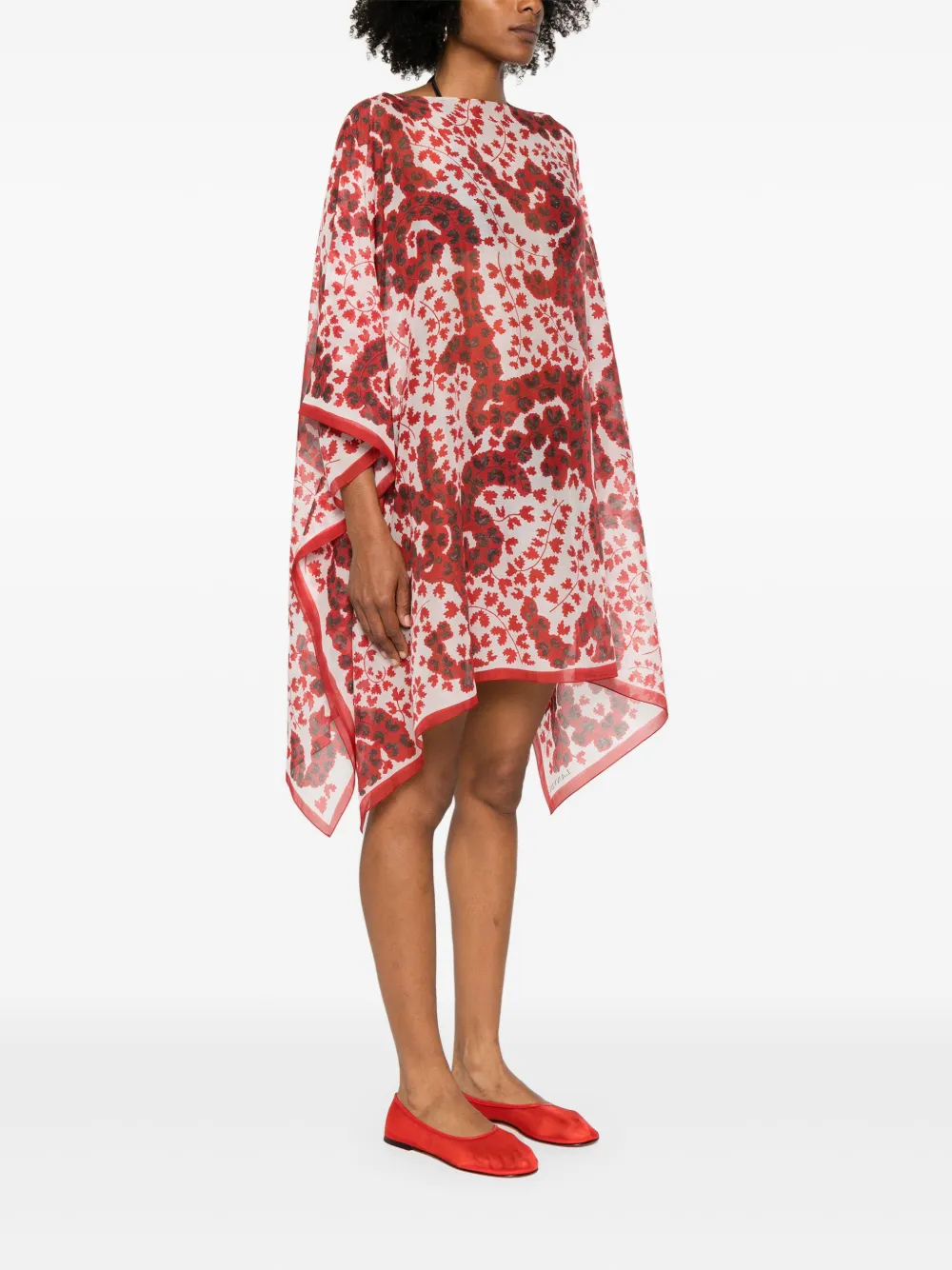 Lanvin Rateau mini-jurk Rood