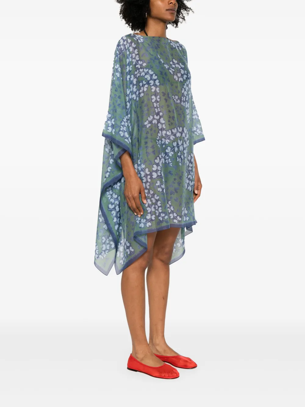 Lanvin Rateau mini-jurk Groen