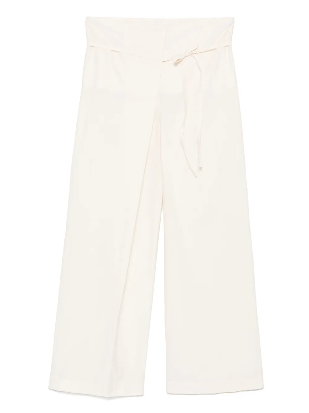 Shop Rohe Sculptural Trousers In White