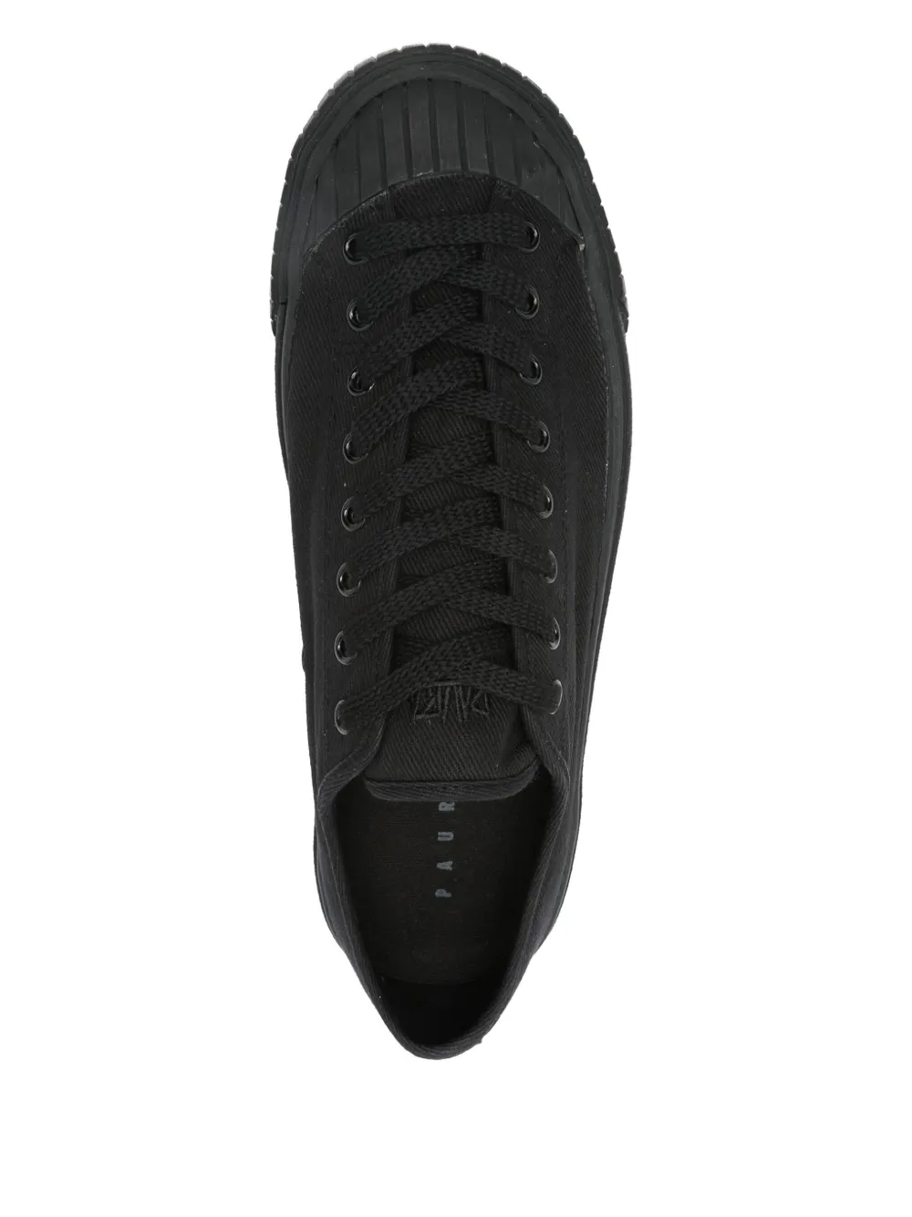 Paura logo-embroidered sneakers Black