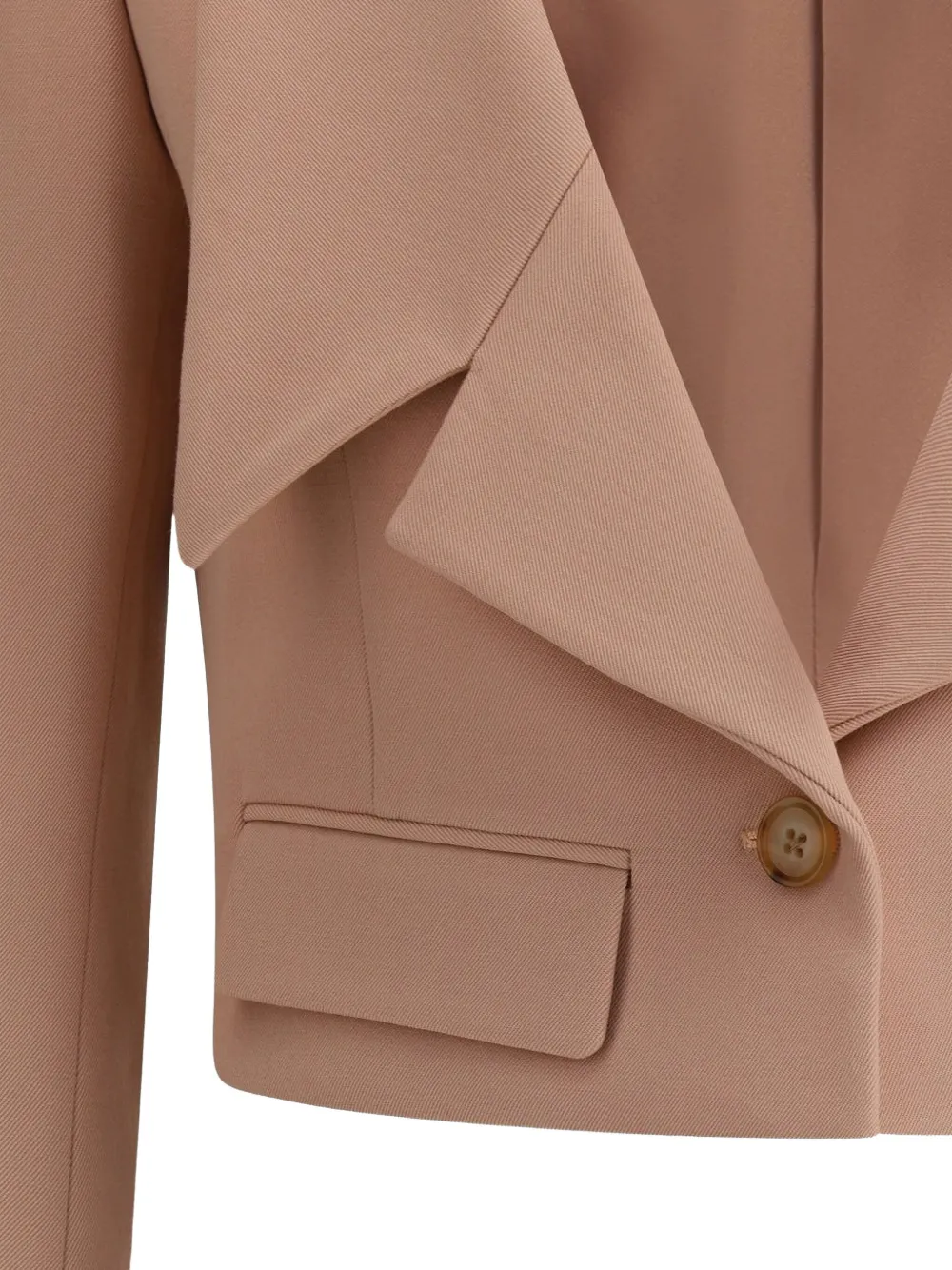 Chloé Cropped blazer Roze