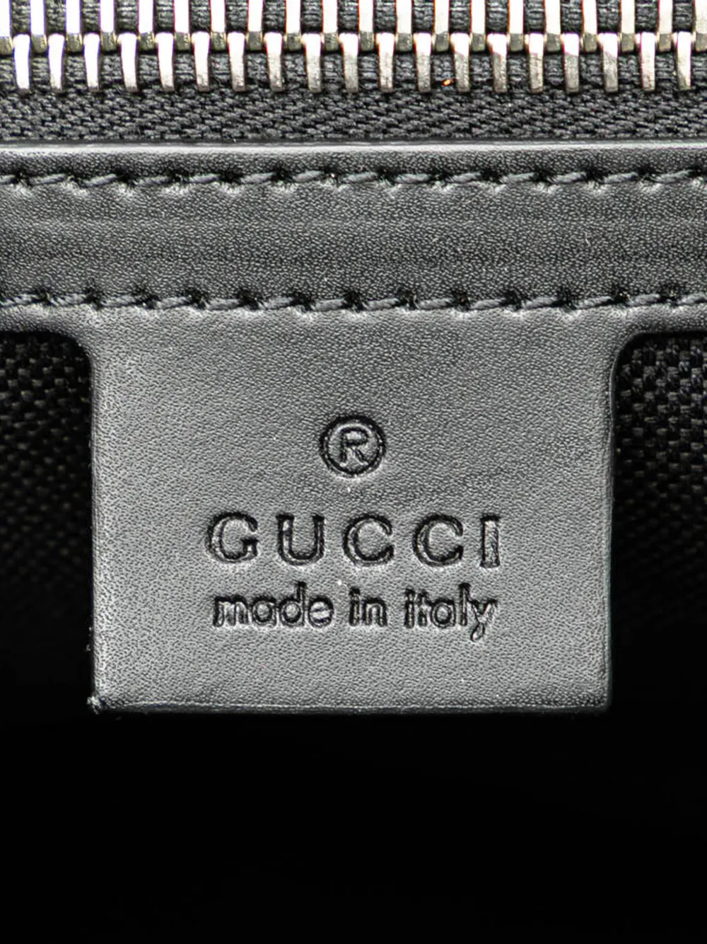 Pre-owned Gucci 2000-2015 Gg Supreme Convertible Soft Tote Satchel In Black