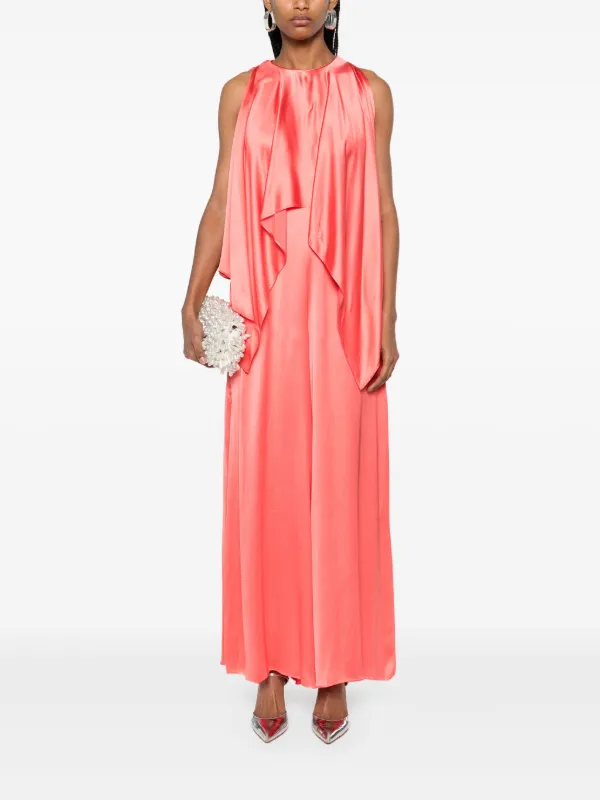 ワンピース PINKO Woman Dress Pink 104806A2GJ Q81 Pinko women's satin dress with slit 103199z345 Fuxia