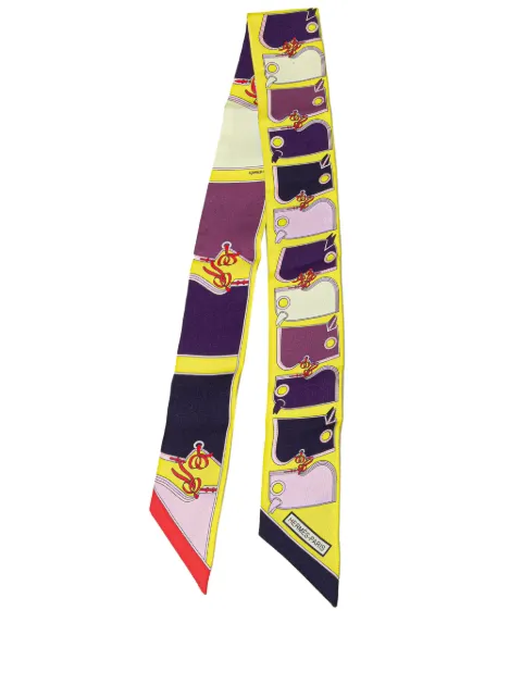 Hermès Pre-Owned 20th Century Camails Silk Twilly Scarf scarves