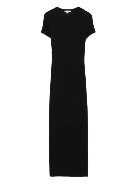 James Perse vestido midi tejido de canalé
