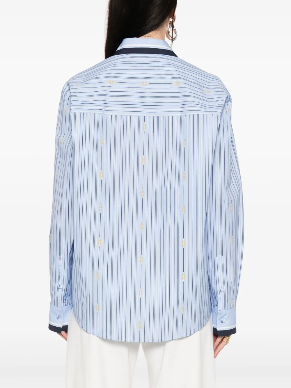 Gucci Gestreept blouse Blauw