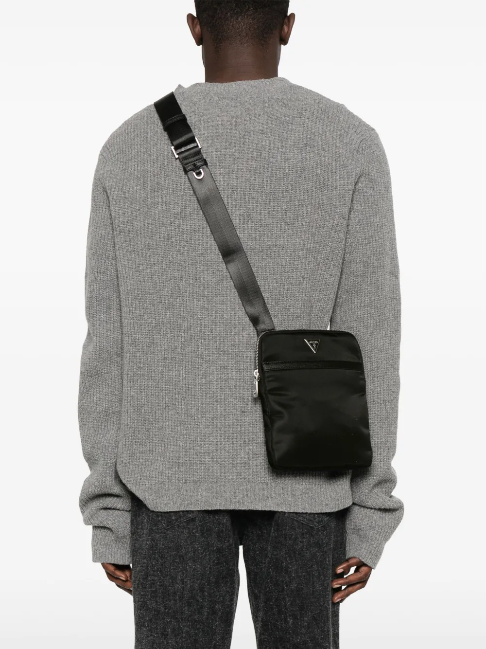 GUESS USA logo-plaque messenger bag | Image 2