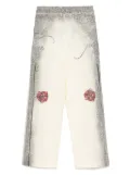 Jean Paul Gaultier multi-tattoo trousers - Neutrals
