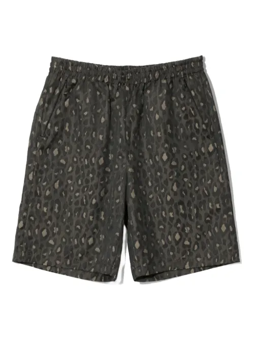 Short de sport Avi à imprimé léopard - Needles - Modalova