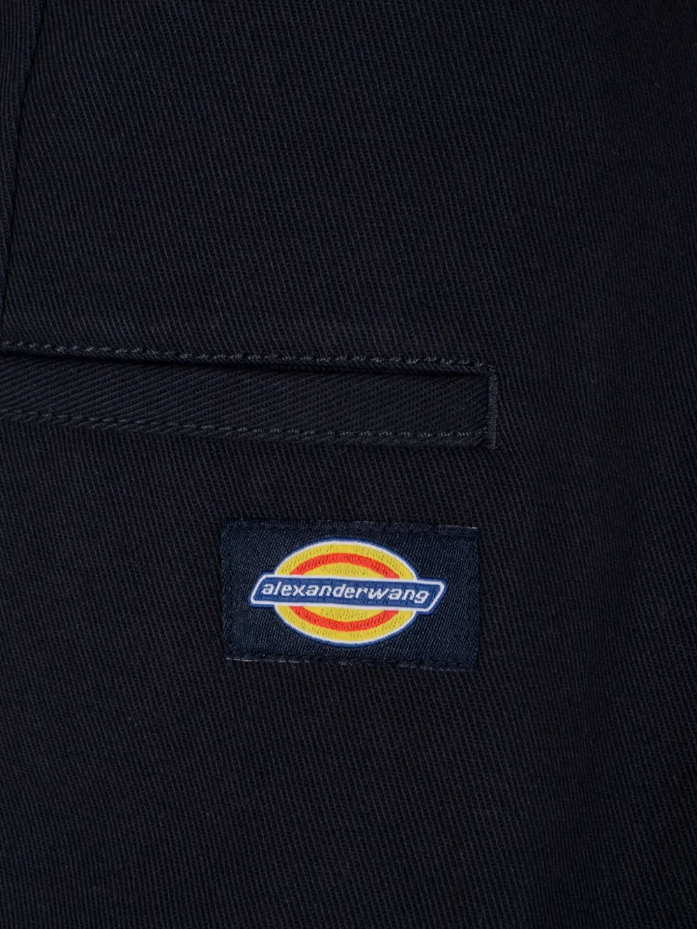 Alexander Wang Geplooide shorts Blauw