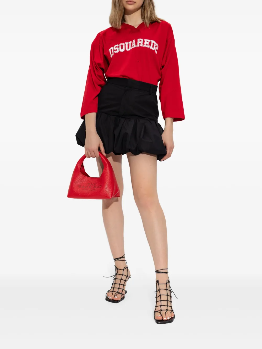 DSQUARED2 falda de algodón | Faldas de cintura alta | Image 2