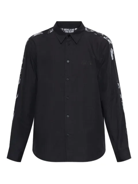 Versace Jeans Couture chemise brodée à manches longues