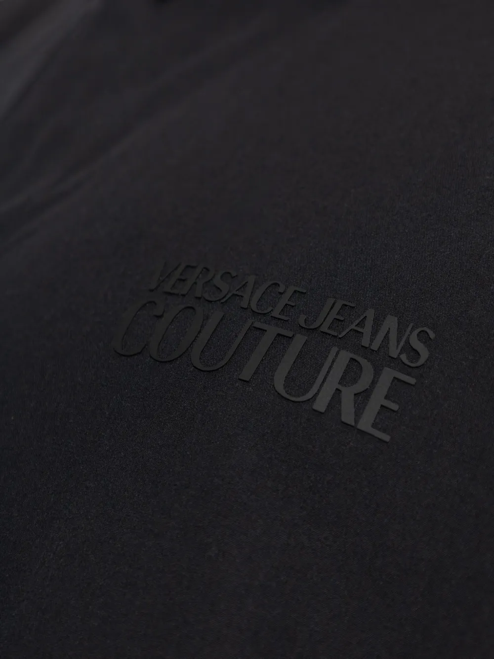 Versace Jeans Couture Overhemd met borduurwerk Zwart