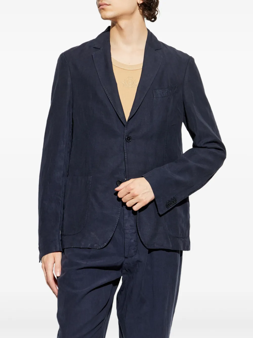 OFFICINE GENERALE SINGLE-BREASTED BLAZER