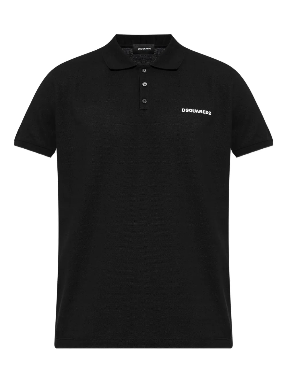 DSQUARED2 playera tipo polo de piqué | negro | Image 1
