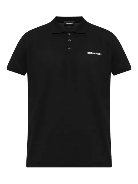 DSQUARED2 playera tipo polo de piqué