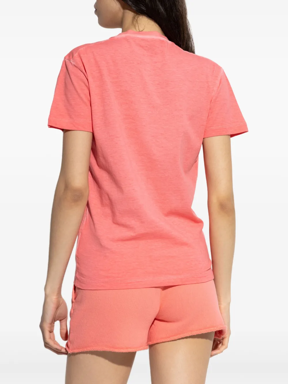 DSQUARED2 Katoenen T-shirt Roze