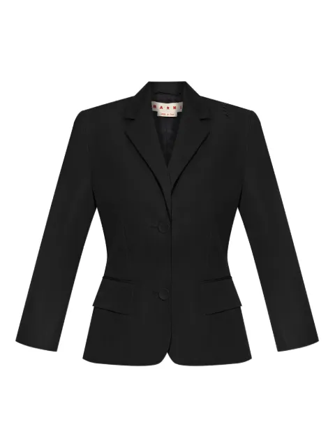 Marni blazer à simple boutonnage