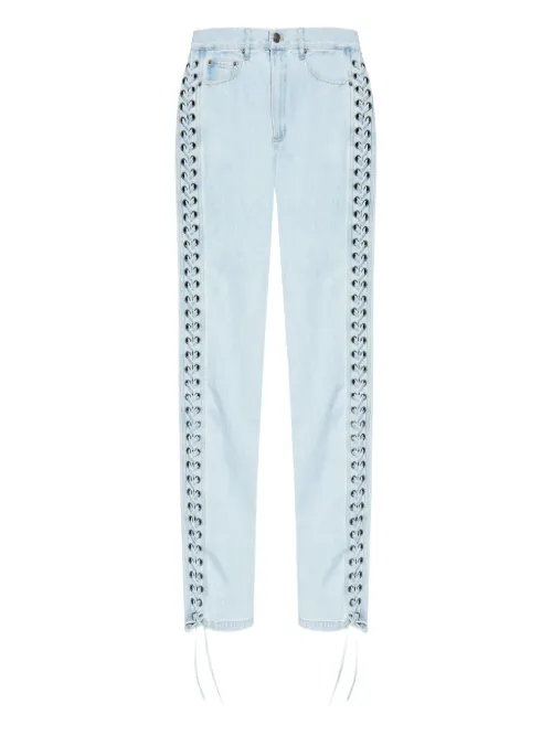 Jean à détail de laçage - ROTATE BIRGER CHRISTENSEN - Modalova