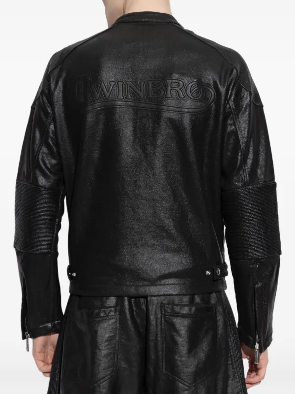 DSQUARED2 ジップアップ ボンバージャケット | ブラック | FARFETCH JP