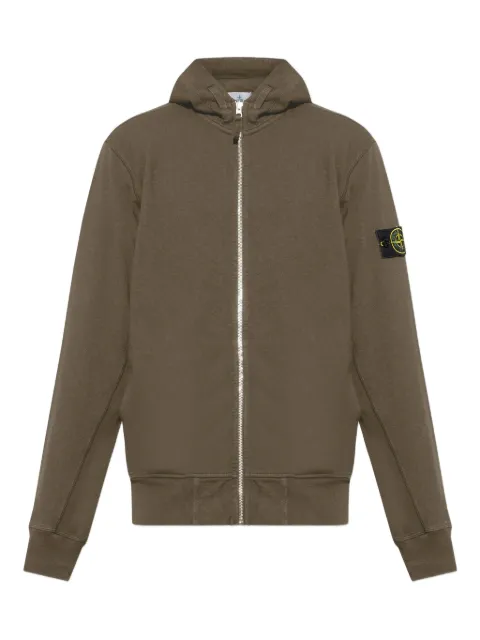 Stone Island cárdigan con motivo de brújula