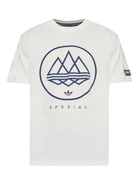 adidas logo-print T-shirt