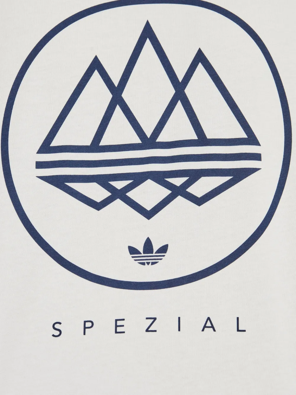 adidas T-shirt met logoprint Wit
