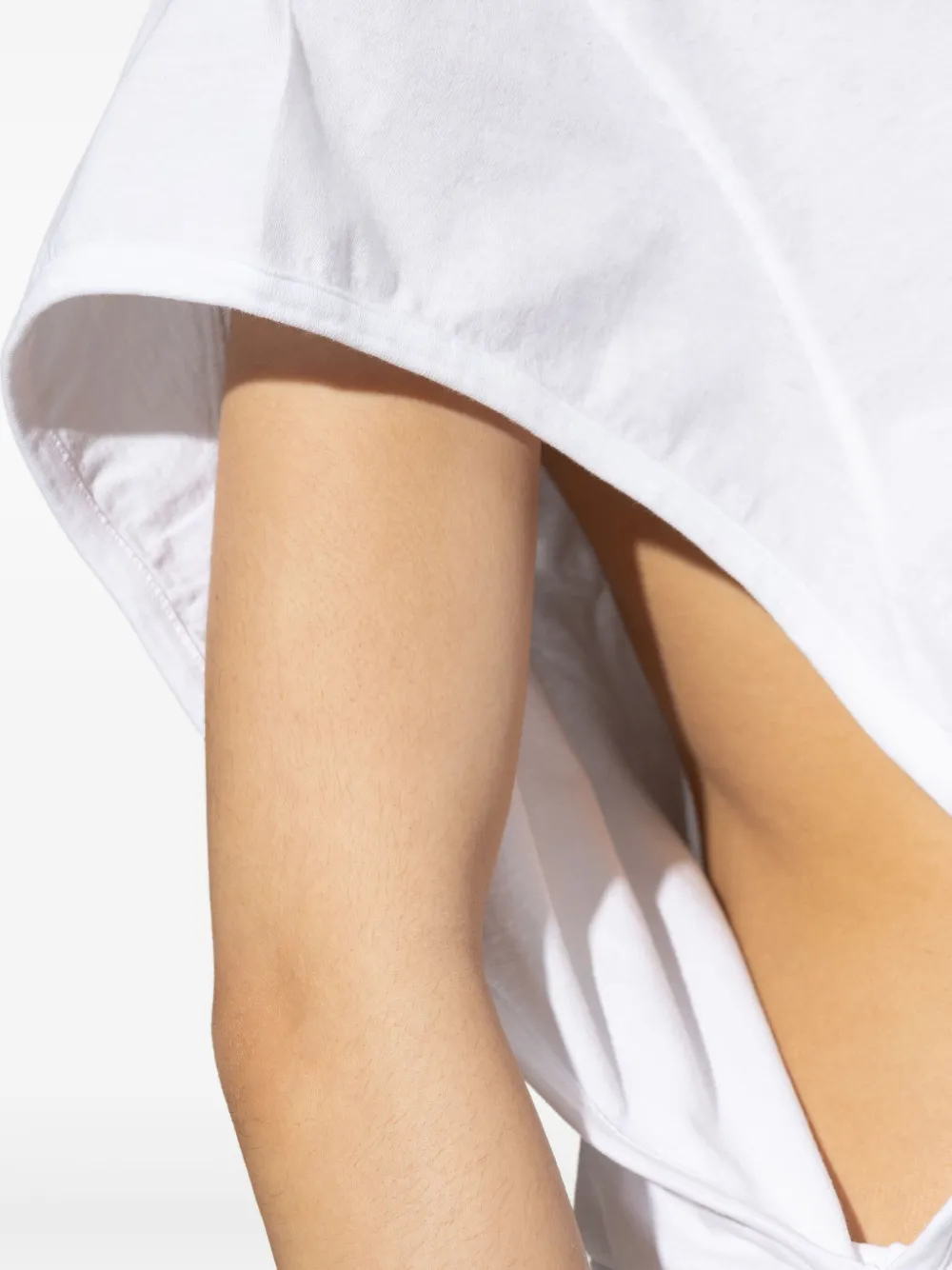 DSQUARED2 Katoenen T-shirtjurk Wit