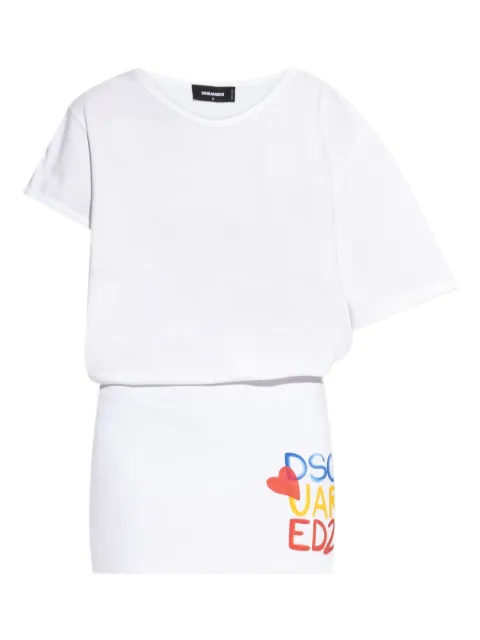 DSQUARED2 cotton t-shirt dress