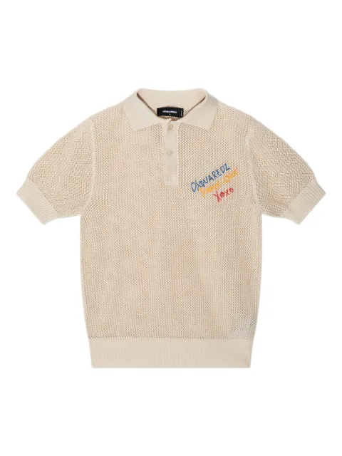 DSQUARED2 playera tipo polo